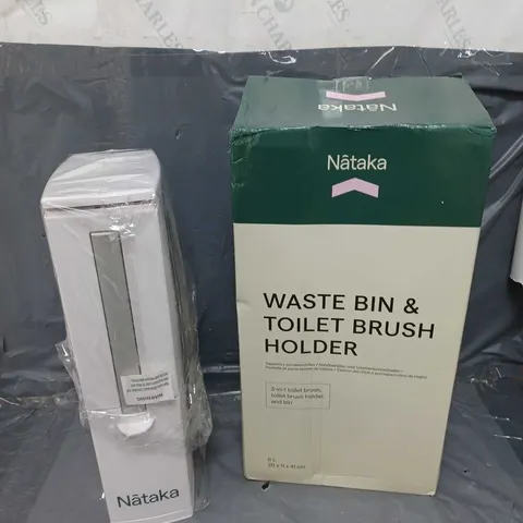 NATAKA WASTE BIN & TOILET BRUSH HOLDER 