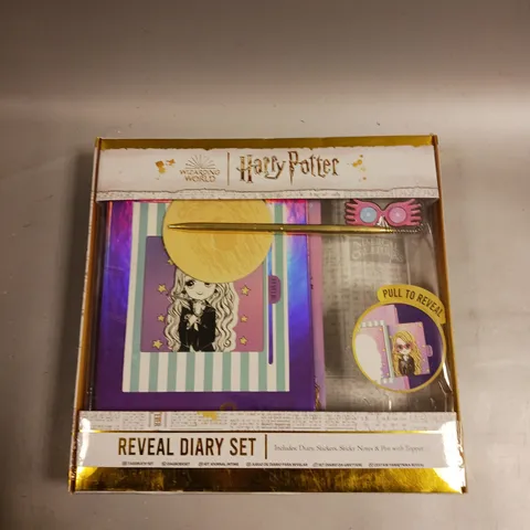 BOXED HARRY POTTER WIZARDING WORLD REVEAL DIARY SET 