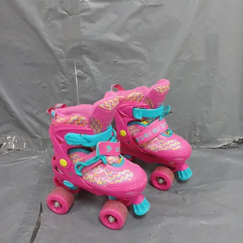 GEEZY PINK ROLLER BLADES 