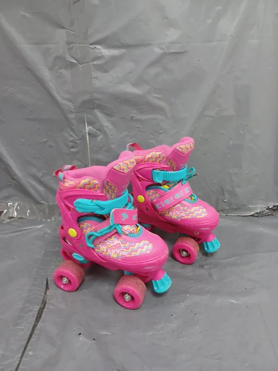 GEEZY PINK ROLLER BLADES 