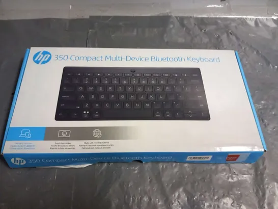 FOUR ASSORTED BOXED HP KEYBOARDS