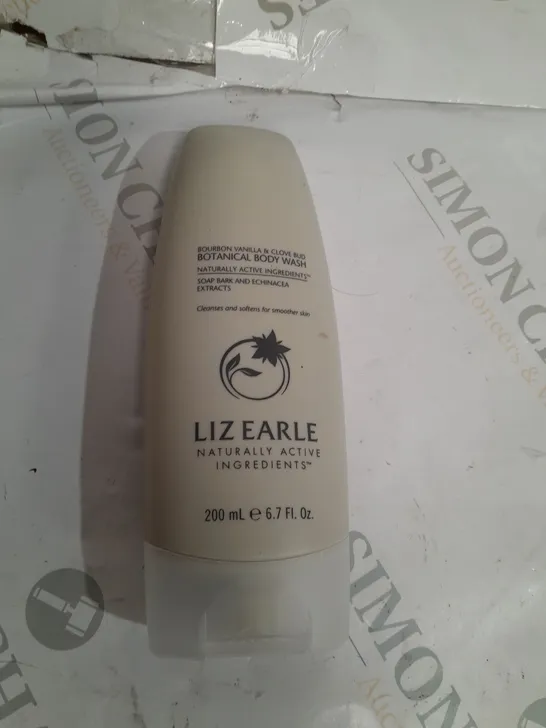 LIZ EARLE BOURBON VANILLA & CLOVE BUD BOTANICAL BODY WASH 200ML 