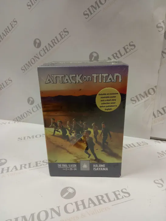 BOXED & SEALED ATTACK ON TITAN THE FINAL SEASON VOL. 29-34 