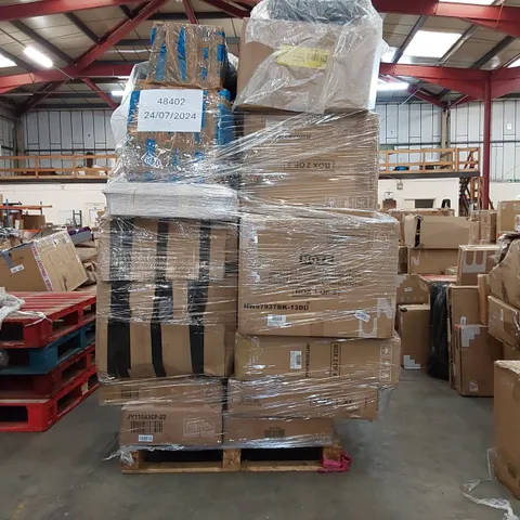 LARGE PALLET OF ASSORTED FURNITURE PARTS 