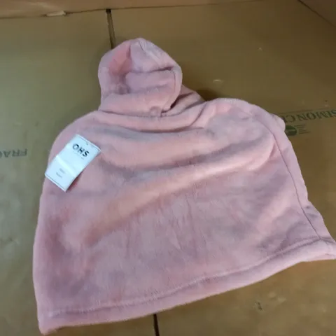 DOG HOODIE BLANKET IN BLUSH - MEDIUM