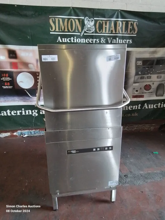 COMMERCIAL STAINLESS STEEL ECOMAX BY HOBART GLASS/DISHWASHER 