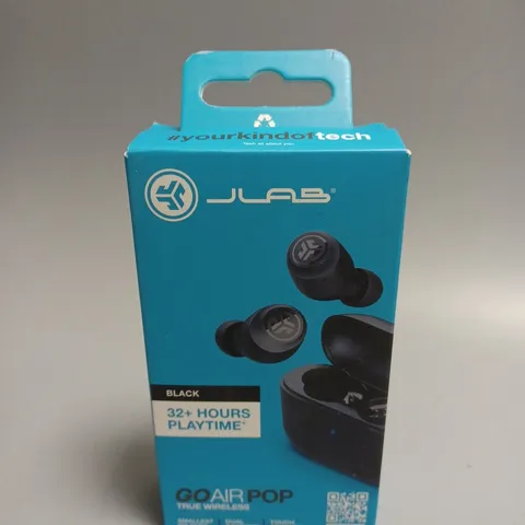 BOXED SEALED JLAB GO AIR POP TRUE WIRELESS EARPHONES 