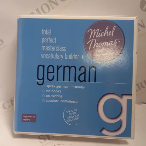 MICHEL THOMAS GERMAN LANGUAGE CD COLLECTION - BEGINNER TO EXPERT