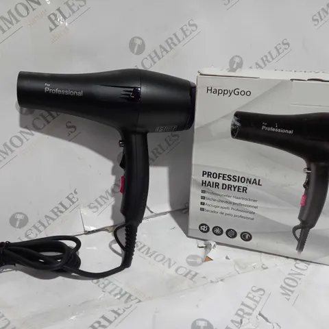 BOXED HAPPYGOO PROFESSIONAL HAIR DRYER