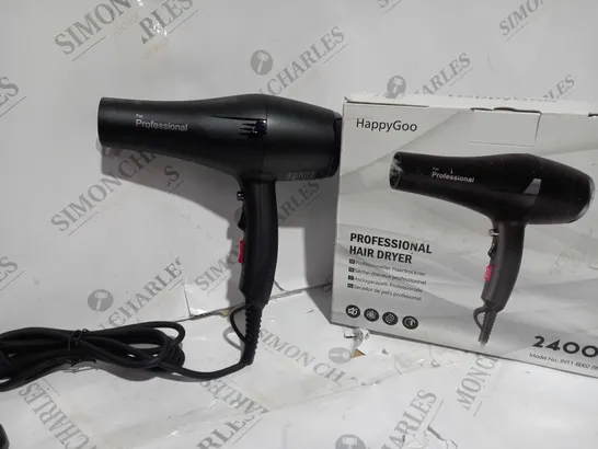 BOXED HAPPYGOO PROFESSIONAL HAIR DRYER