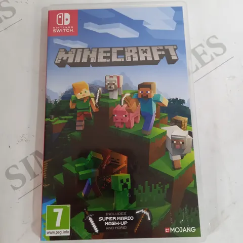 BOXED MINECRAFT FOR NINTENDO SWITCH