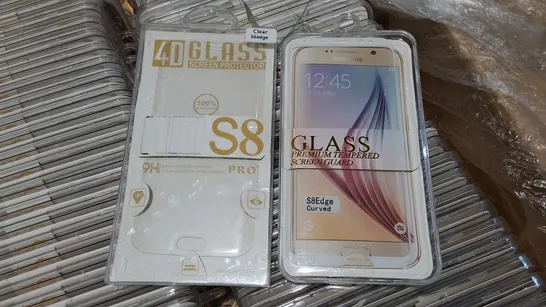 LARGE QUANTITY OF SAMSUNG S8 SCREEN PROTECTORS 