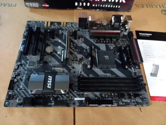 MSI TOMAHAWK B350 MOTHERBOARD