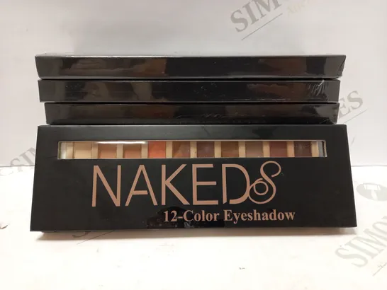 LOT OF APPROX 8 NAKEDS PIGMENT EYESHADOW PALETTES