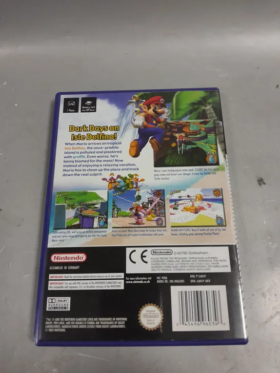 SUPER MARIO SUNSHINE FOR NINTENDO GAMECUBE 