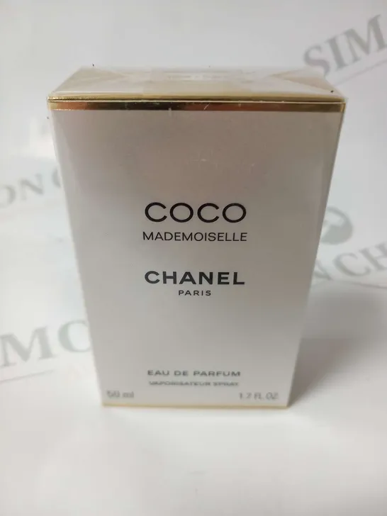 BOXED AND SEALED CHANEL COCO MADEMOISELLE EAU DE PARFUM 50ML 