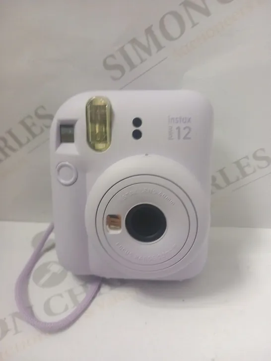 BOXED FUJIFILM INSTAX MINI 12 INSTANT CAMERA