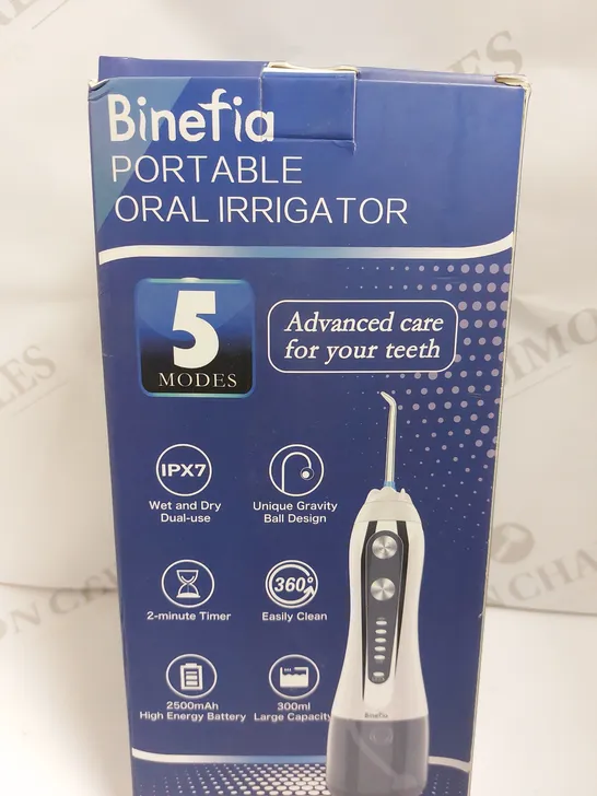 BINEFIA PORTABLE ORAL IRRIGATOR