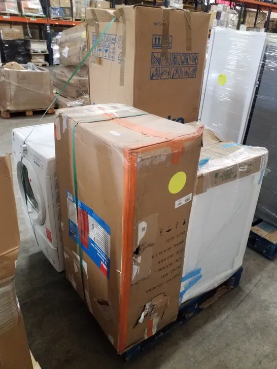 PALLET OF APPROXIMATELY 4 UNPROCESSED RAW RETURN HOUSEHOLD AND ELECTRICAL GOODS TO INCLUDE;