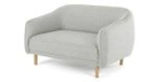 BRAND NEW BOXED MADE.COM HARING 2 SEATER SOFA, SILVER GREY (1 BOX)