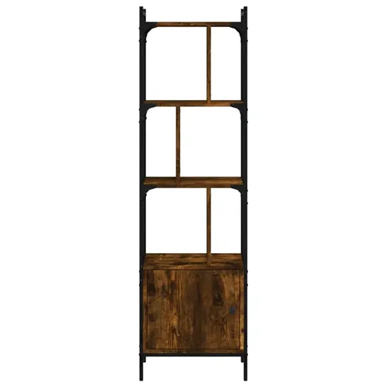 BOXED 154.5CM H × 44.5CM W STEEL STANDARD BOOKCASE