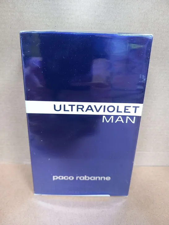 BOXED AND SEALED PACO RABANNE ULTRA VIOLET MAN EAU DE TOILETTE 100ML