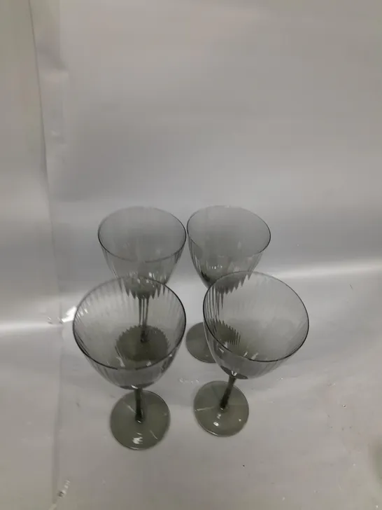 SET OF 4 BERKELEY WINE GLASSES