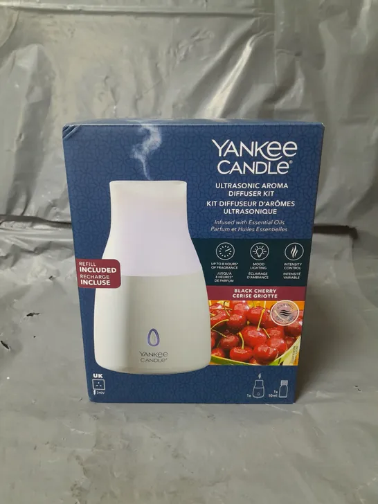 BOXED YANKEE CANDLE ULTRASONIC AROMA DIFFUSER KIT RRP £29.99