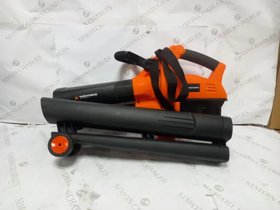 YARDFORCE 40V CORDLESS 3 IN 1 BLOWER VACUUM 