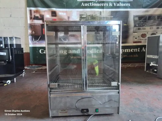 COMMERCIAL STAINLESS STEEL KEEP WARM DISPLAY CABINET