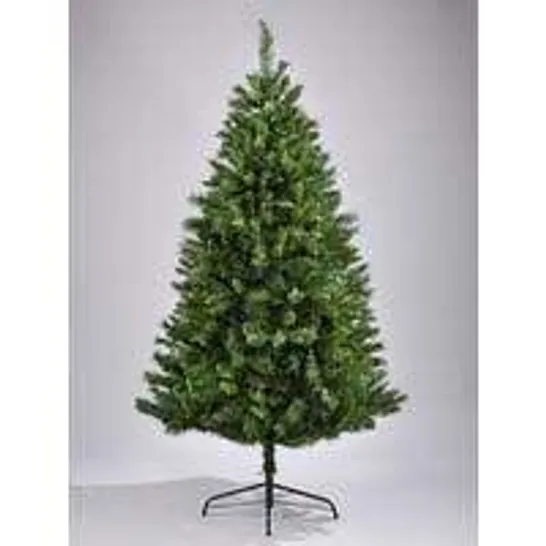 BOXED 6ft GREEN REGAL FIR TREE RRP £74.99