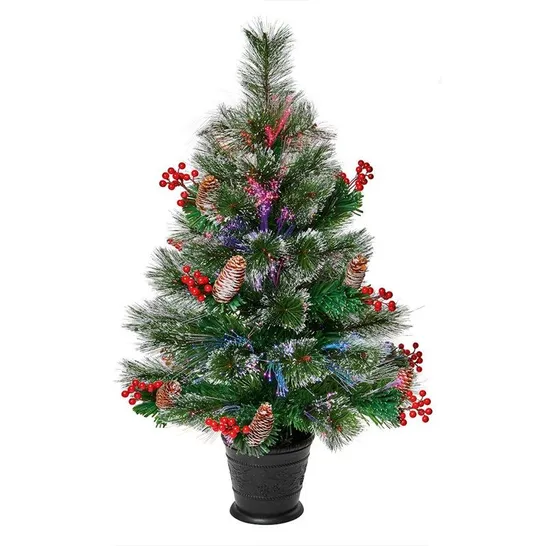 BOXED 2.62FT GREEN PINE ARTIFICIAL CHRISTMAS TREE