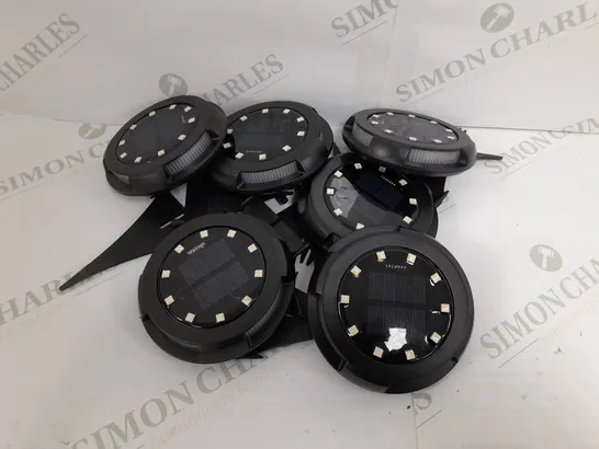 BELL & HOWELL DUAL FUNCTION SET OF 6 LED ULTIMATE DISK LIGHTS