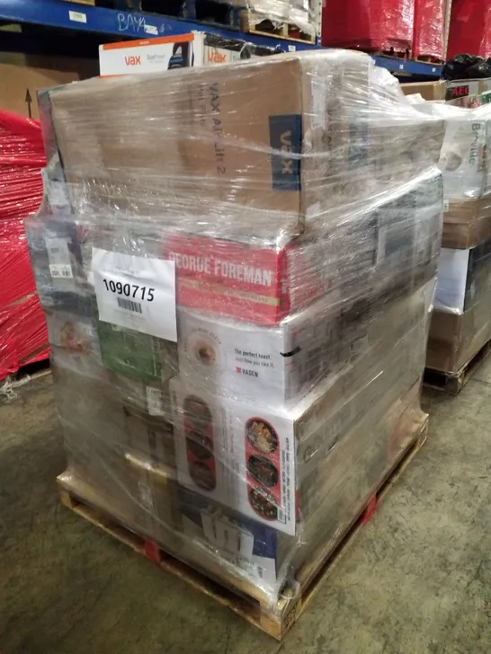 PALLET OF APPROXIMATELY 43 UNPROCESSED RAW RETURN HOUSEHOLD AND ELECTRICAL GOODS TO INCLUDE;