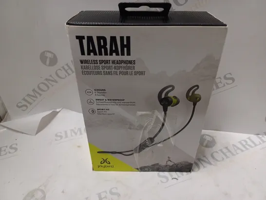 BOXED JAYBIRD TARAH WIRELESS SPORTS HEADPHONES