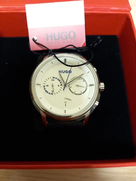 BOXED HUGO BOSS ADVISE MENS WRIST WATCH