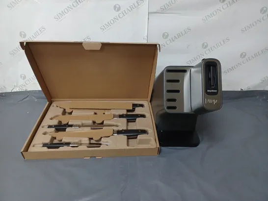 BOXED NINJA FOODI STAYSHARP KNIFE BLOCK WITH INTEGRATED SHARPENER K32005UK - COLLECTION ONLY