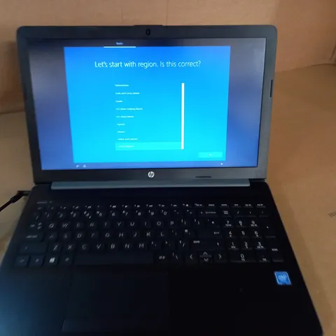 HP INTEL INSIDE MODEL 15-DA0503SA LAPTOP