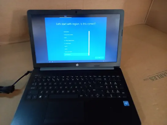 HP INTEL INSIDE MODEL 15-DA0503SA LAPTOP