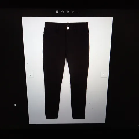 BRAND NEW PAIR OF MOLLY MID RISE JEGGINGS IN BLACK - 8S
