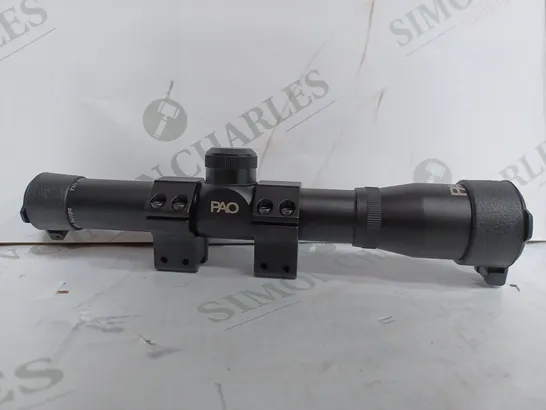 PAO TOPAZ PRE-MOUNT DUPLEX 2 X 20 LONG EYE RELIEF PISTOL SCOPE