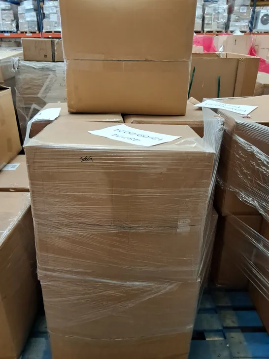 PALLET CONTAINING 7 24-PIECE BOXES OF BRAND NEW NON SLIP BATH MATS IN BROWN 