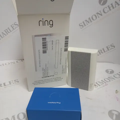 BOXED RING WIFI EXTENDER AND CHIME 