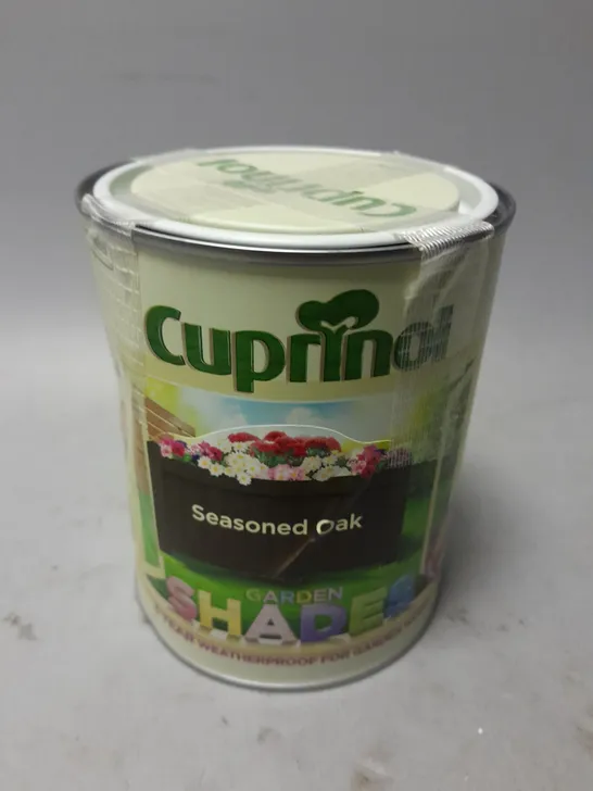 CUPRINOL SEASONED OAK WEATHERPROOF PAINT IN SEASONED OAK (1L) - COLLECTION ONLY