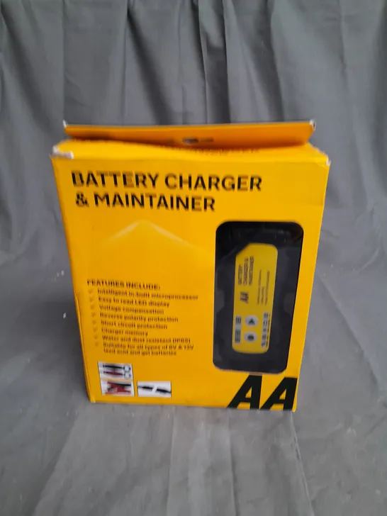 AA BATTERY CHARGER AND MAINTAINER