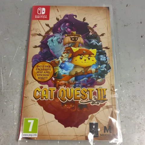 SEALED CAT QUEST III FOR NINTENDO SWITCH 