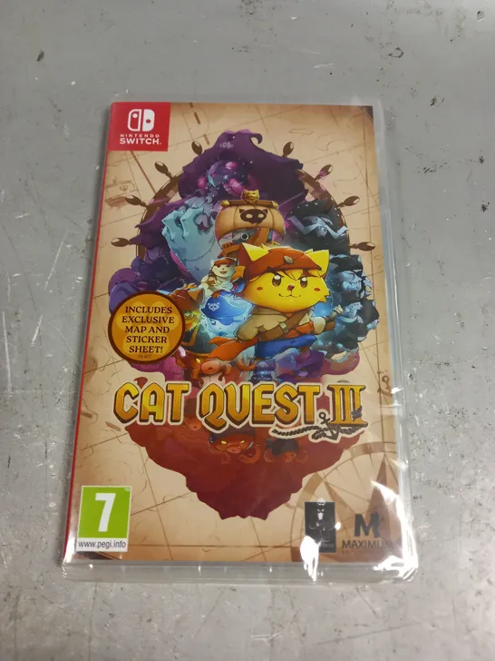 SEALED CAT QUEST III FOR NINTENDO SWITCH 