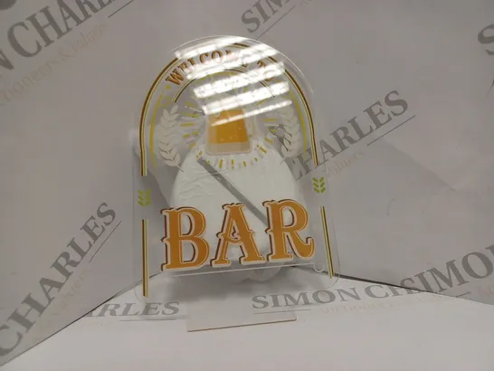 THE PERSONALISED MEMENTO COMPANY PRINTED LED LIGHT - BAR RRP £27.99