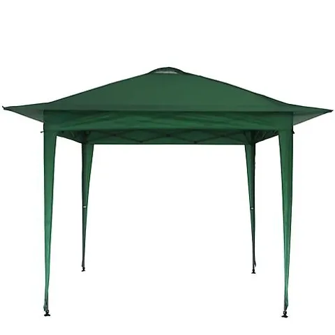 GREEN LOUNGE POP UP FOLDING GAZEBO WITH WHEELED CARRY BAG - COLLECTION ONLY