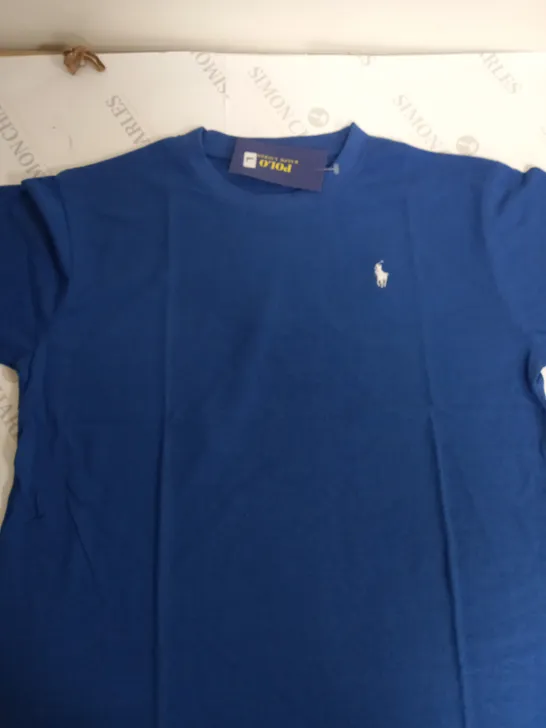 RALPH LAUREN POLO BLUE LOGO TSHIRT-LARGE